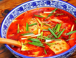 惠州红汤素火锅米线